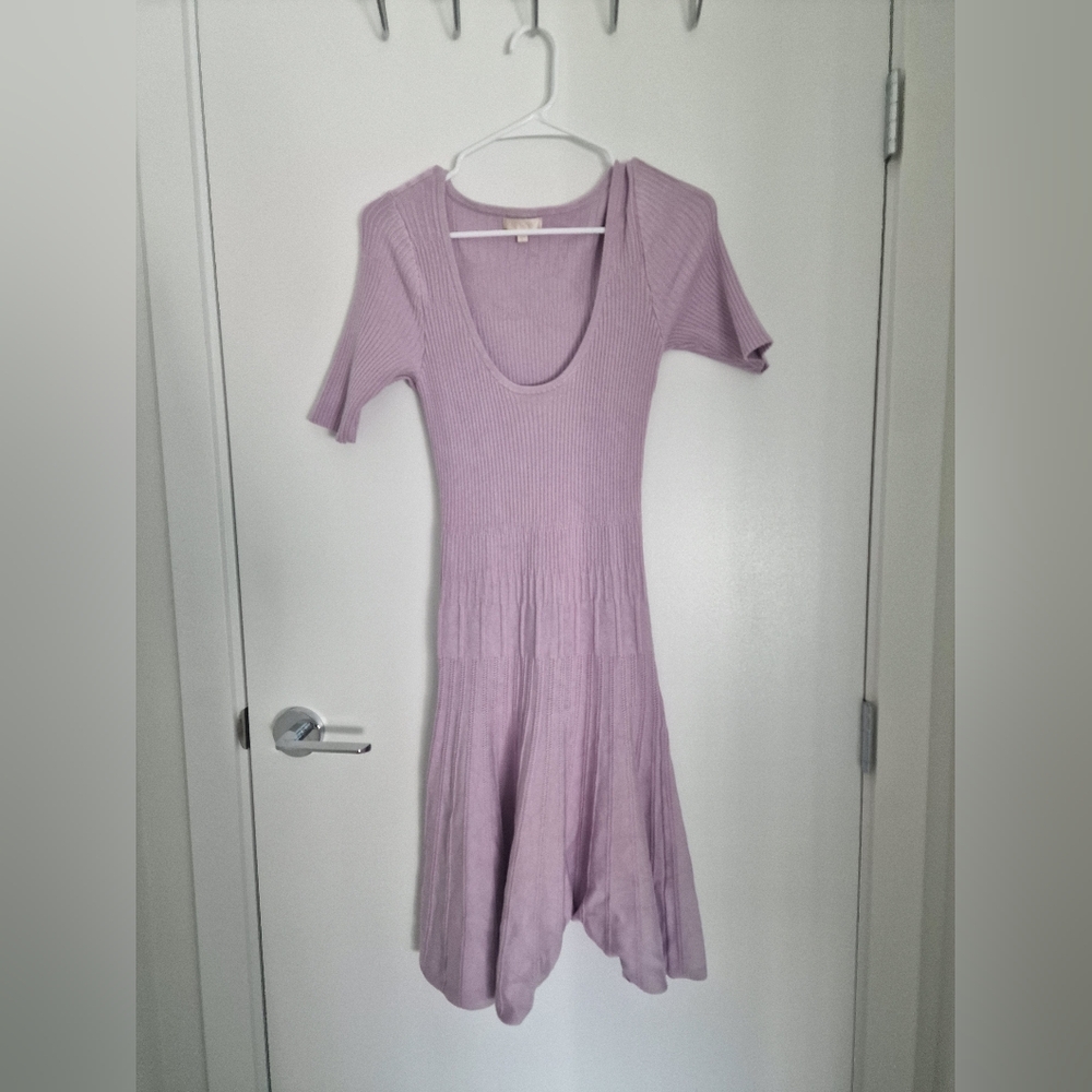 Guess Lilac Knit Dress